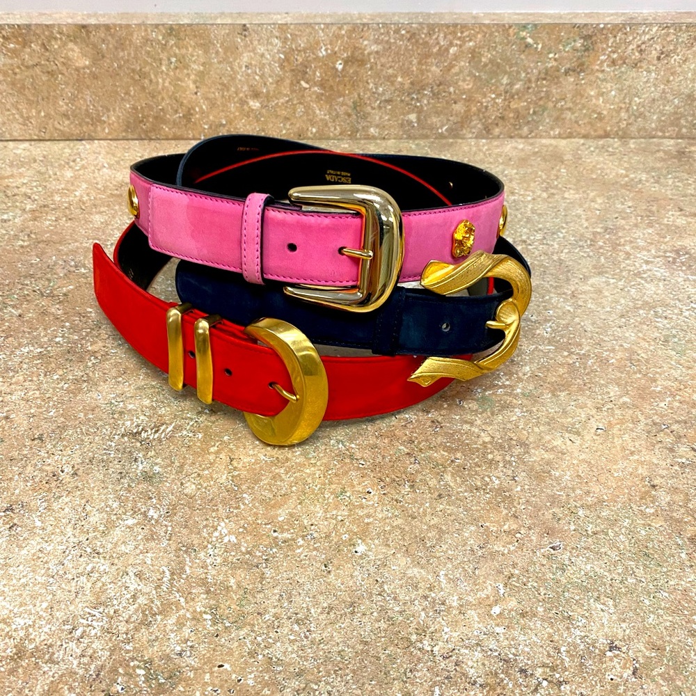 Vintage Escada Belts